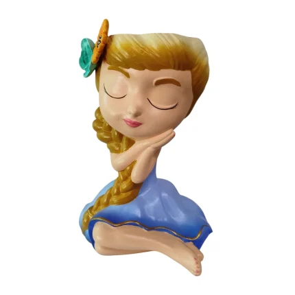 DONCELLA DURMIENDO RUBIA 23X15CM