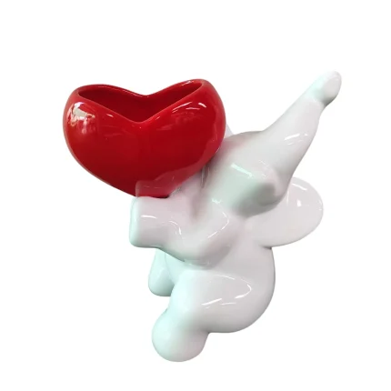 ELEFANTE CORAZON 21X20CM